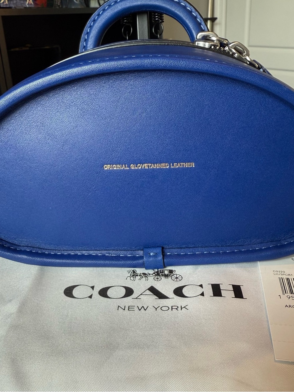 Coach Archival Trail Bag in Sport Blue - Picture 3 of 6